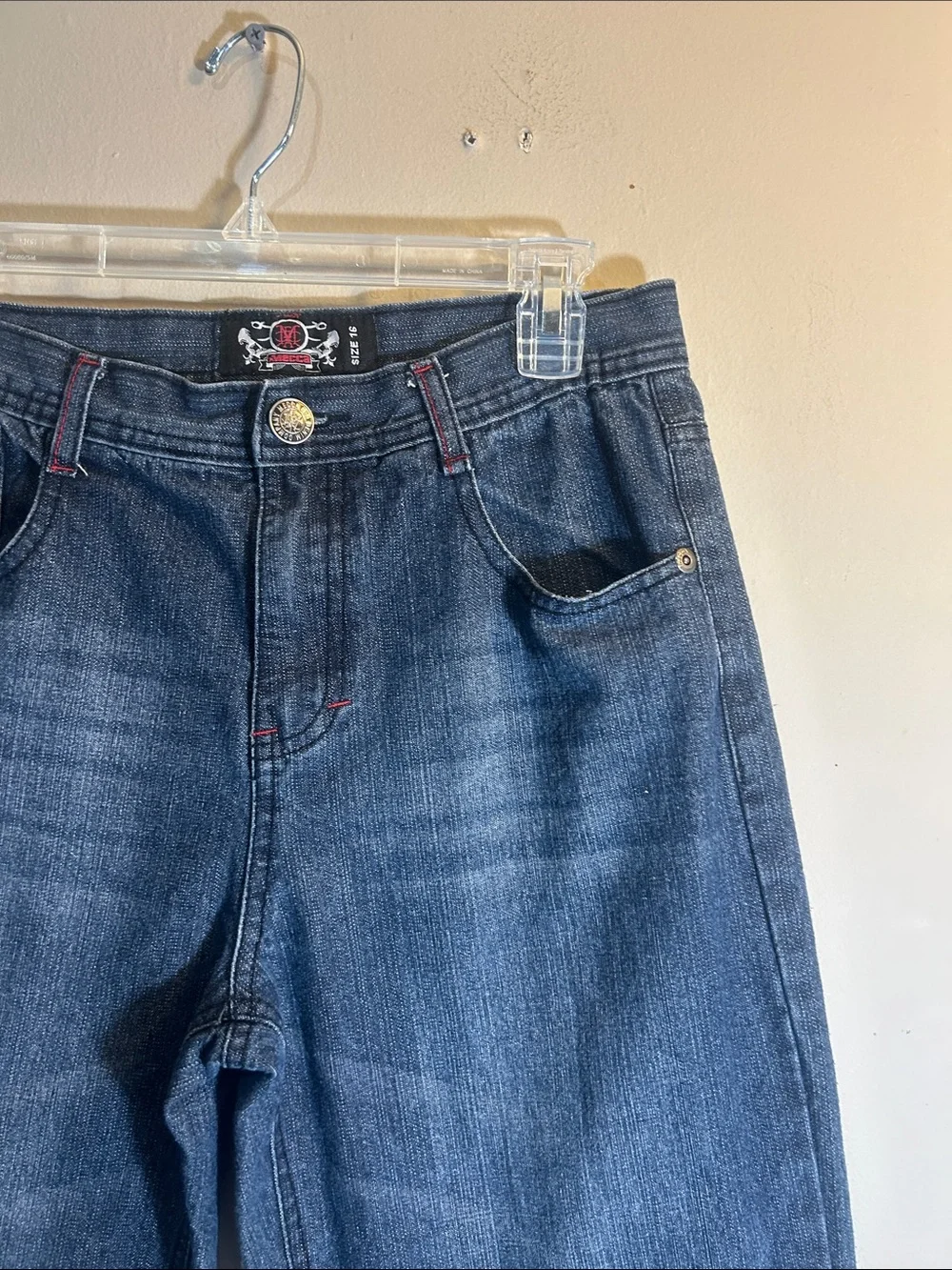 Vintage Mecca DNM Skater Boys Jeans Size 16 Youth.